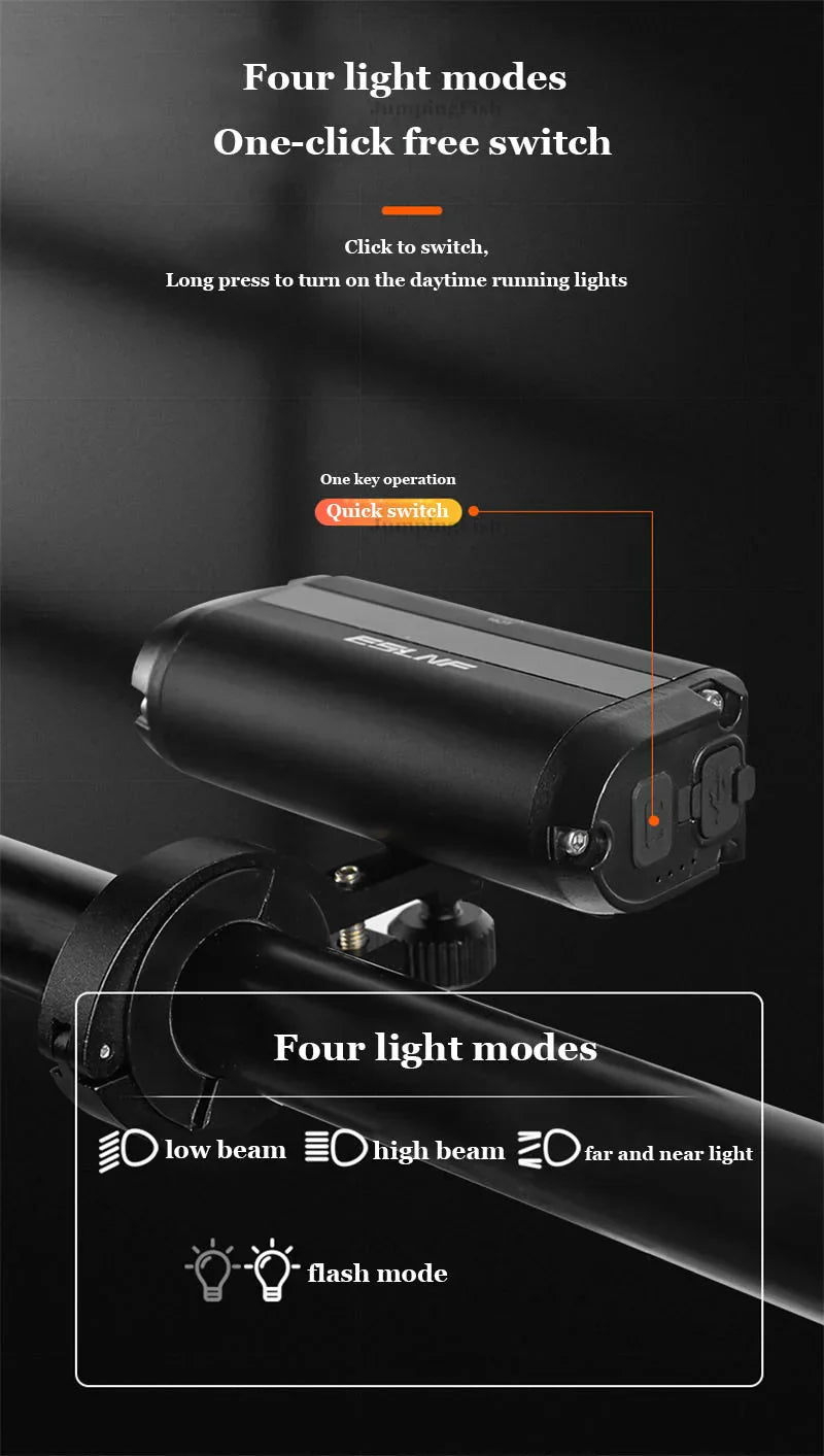 Bicycle and scooter light 1800LM